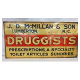 SST DRUGGIST MCMILLAN & SON LUBERTON NC