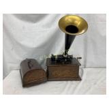 THOMAS EDISON STANDARD PHONOGRAPH 13X21