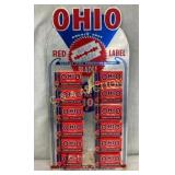 OLD STOCK OH RED LABEL CB BLADE EASELBACK 6X12