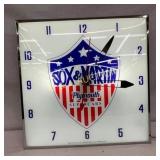 15" SOX & MARTIN PLYMOUTH CLOCK