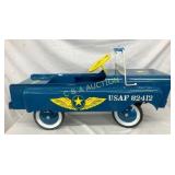 USAF 82412 PROFESSIONALLY RESTORED PEDAL CAR 17X41
