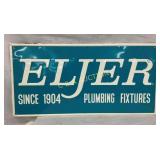 SST EMB. METAL ELJER PLUMBING FIXTURES SIGN