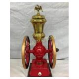 #2 ENTERPRISE COFFEE GRINDER W/ BRASS HOPPER
