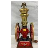 #2 1/2 ENTERPRISE COFFEE GRINDER W/ BRASS HOPPER