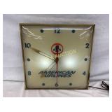 15" AMERICAN AIRLINES CLOCK