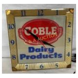 16" COBLE DAIRY PRODUCT CLOCK