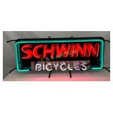 SCHWINNS BICYCLES NEON SIGN 34X14 CONTEMPORARY