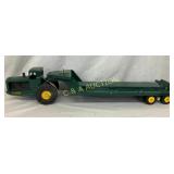 R. G LETOURNEAU NYLINT GREEN TRACTOR TRAILER 30"