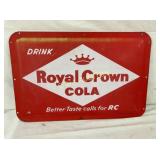 SST CONVEX ROYAL CROWN SIGN 22X15