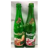 (2) 10OZ DEW BOTTLES FLORENCE SC,STEVE/MARY