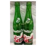 (2) 10OZ MT. DEW BOTTLES "IT