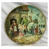 1910 TIN LITHO 24" FALSTAFF NICE GRAPHICS