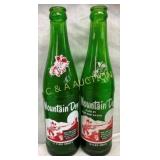 (2) 1 12OZ  & 1 10OZ DUDE & ZAYUDA MT. DEW BOTTLES