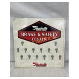 RAYBELTS BRAKE STORE PARTS RACK 14X14