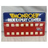 MONROE SHOCKS PART EMB.  DISPLAY 18X10 1/2