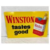 SST WINSTON SIGN W/ CIG. PACK 22X14