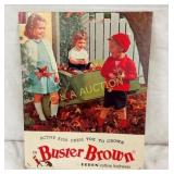 BUSTER BROWN CB 11X14 NICE GRAPICS W/ CHILDREN