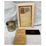 LOT OF EARLY CALUMET COLLECTION ITEMS