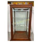OAK COUNTER TOP SHOWCASE THE SUN MFG CO.