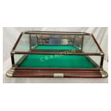 NICE OAK ALEX H REVELL & CO. SLANT FRONT SHOWCASE