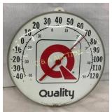 12" QUALITY OH THERM. CO. THERMOMETER