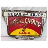 DST SWINGER RC COLA SIGN "RELAX ENJOY" 23 1/2X16