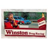 SST EMB. WINSTON DRAG RACING SIGN 59X35