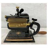 CROWN PAT. NOV. 2 1875 FLUTTING IRON 12X8 /12