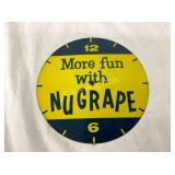 7 1/2" MORE FUN WITH NUGRAPE CLOCK FACE