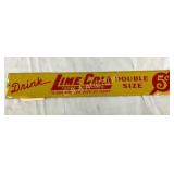 EMB. DRINK LIME COLA SST SIGN 20X3