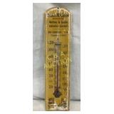 RICHMOND VA JAME MCGRAW MACH. WOODEN THERM.3X12