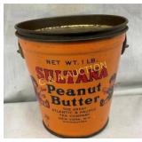 1LB SULTANA PEANUT BUTTER TIN W/ CHILDREN 4"