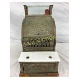 EARLY NICKEL #313 NATIONAL CASH REGISTER 10X17