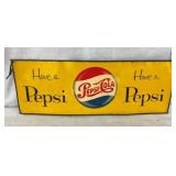 SST PEPSI COLA SIGN 16X6