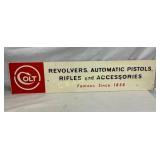 MASONITE COLT DEALER SIGN 36X8
