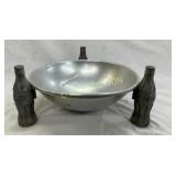 8" COKE PRETZEL DISH