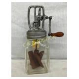 VERY RARE #10 DAZEY GLASS CHURN