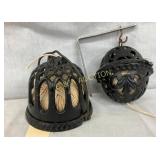 COUNTER STRING HOLDER, CAST HANGING OVAL HOLDER