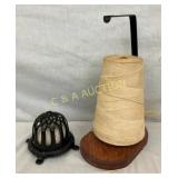 LG STRING HOLDER AND COUNTER TOP CAST HOLDER