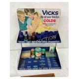 VICKS COLDS COUNTER DISPLAY 14X18