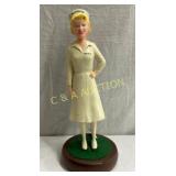 EARLY GURITY NURSE STORE COUNTER DISPLAY 8X21