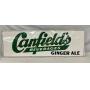 EMB. SST CANFIELDS BEV. SIGN 54 1/2X18 NICE SIGN