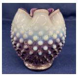 4" FENTON HOBNAIL ROSE BOWL