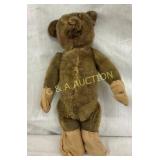 EARLY STEIFF TEDDY BEAR 4X9 1/2 (MISSING EYE)