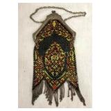 VINTAGE MESH PURSE MANDALIAN CO. 3 1/2X8
