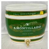 AMONTILLADO SHERRY DISPENSER 14X14