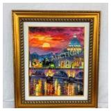 "GLORIOUS ROMAN SKY" BY ARTIST DANIEL WALL