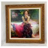 "VIVIAN" ARTIST PINO DAENI SENSUAL WOMAN