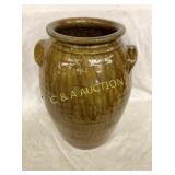 3G. STAMPED WW DOUBLE HANDLE JAR (W. WEAVER)