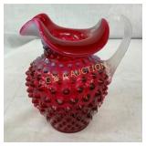 5" FENTON HOBNAIL PITCHER
